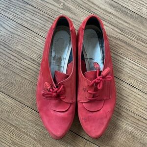 Vintage suede shoes